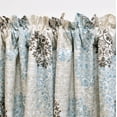 thumbnail image 2 of Home Soft Things Printed Microfiber Curtain - Marina 2 Piece Set - Dark Grey Granite - 60" x 84", 2 of 7