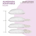 thumbnail image 4 of Almohada Ajustable 2 Pack de Memory Foam Roomi, 4 of 4