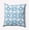 Carolina Blue, variant on 20" x 14" Simply Daisy Flowers on Gingham Polyester Indoor/Outdoor Pillow, Purple Qty 1