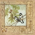 thumbnail image 2 of Phillips, Anita 20x20 Gold Ornate Wood Framed with Double Matting Museum Art Print Titled - Acorns, 2 of 4