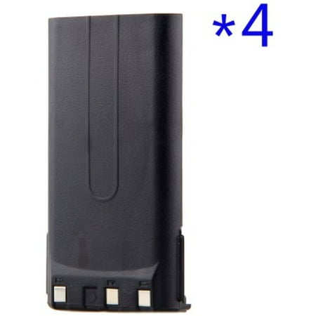 TOPCHANCES 4 Packs 1800mAh KNB-14 Battery Pack for Kenwood Radio TK-260 TK-260G TK-270 TK-270G TK-272 TK-272G TK-278 TK-278G TK-360 TK-370 TK-370G TK-372 TK-372G TK-373
