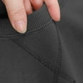 thumbnail image 5 of Enjoytime Crewneck Sweatshirt Men Long Sleeve Casual Pullover Tops Trendy Solid Color Cotton Loose Fall Winter Plus Size Clothing Gray XXL, 5 of 6