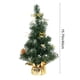 thumbnail image 3 of mfyjkho Mini Árbol De Navidad En Maceta - 20/30/40 Cm De Pvc, Decoración Navideña Para Escritorio, Repisa O Estantería. Incluye Adornos (1 Unidad)., 3 of 6