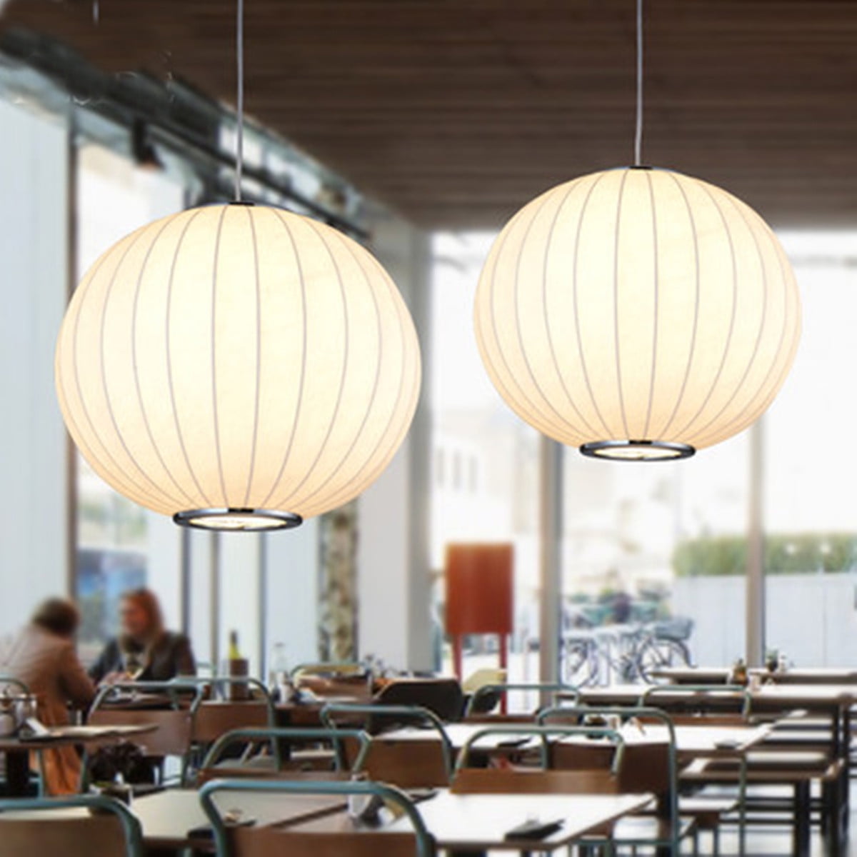 1PCS Lantern Pendant Light,12''Ceiling Hanging Lights
