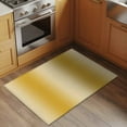 thumbnail image 3 of Yellow Ombre 2x3 Door Mat Rug, Farmhouse Yellow Gradient Modern Art Non-Skid Rubber Backing Large Rectangle Rugs - Living Room Bedroom Home Office, Indoor Floor Mat Carpets Washable Rug, 3 of 9
