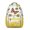 Yellow-4, variant on Funny Cat Illustration Waterproof Backpack - Stylish School Bag with Padded Straps & Organized Storage