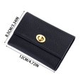 thumbnail image 3 of Ediodpoh Full Leather Small Card Holder For Women Short Top Layer Cowhide Business Card Holder Multifunctional Design A, 3 of 8