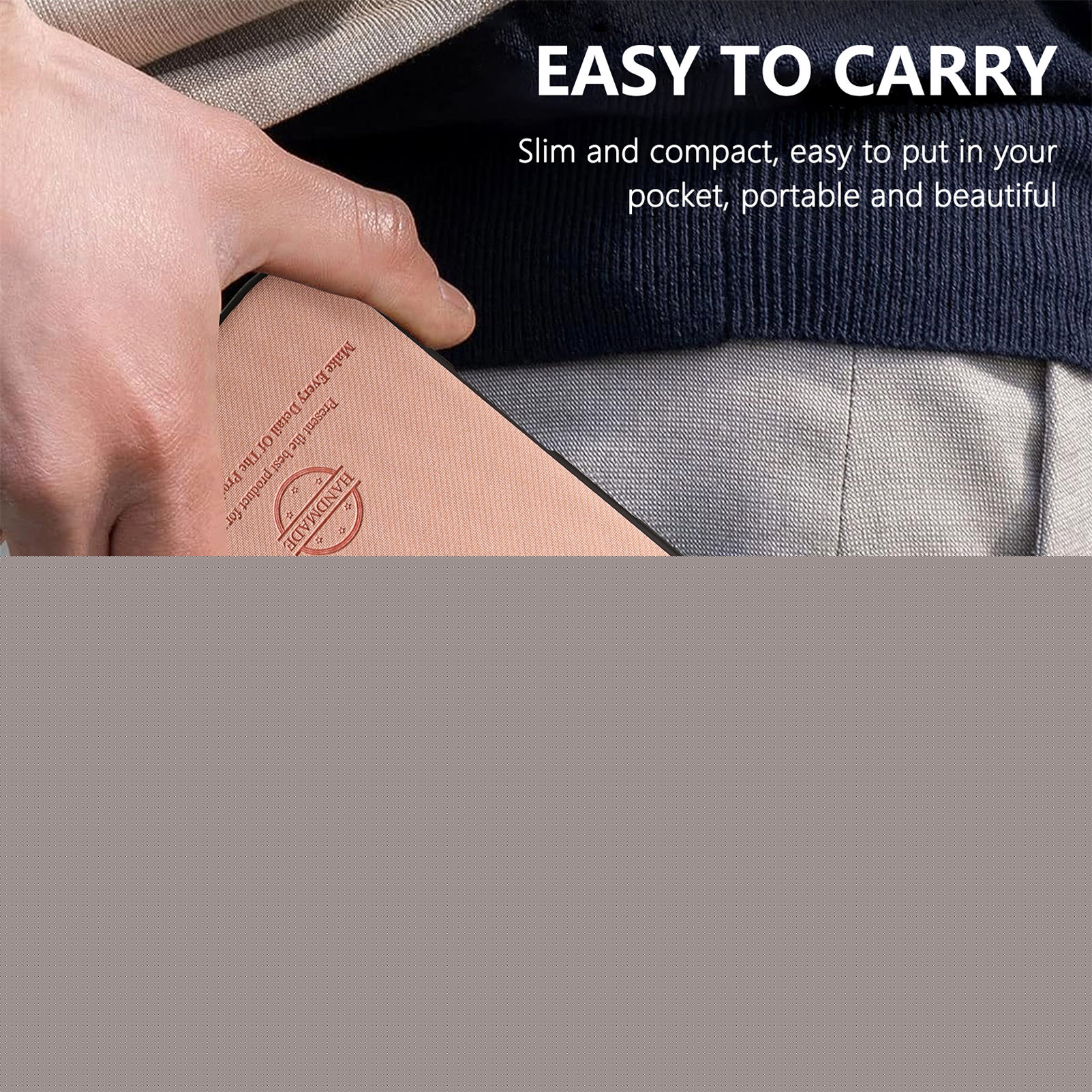 thumbnail image 5 of Case Designed for iPhone 16 Pro Max, Fabric Texture Back +TPU Frame, Luxury Ultra Slim Shockproof Drop Protective Lightweight Anti-Slip Anti-Scratch Back Case Cover for iPhone 16 Pro Max, Pink, 5 of 9