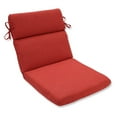 thumbnail image 1 of Pillow Perfect Rave Solid Rounded Corners Double Hinged Outdoor/Indoor Chair Cushion, 1 of 2