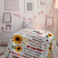 thumbnail image 4 of daughter gifts blanket 50"x60" - daughter gift from mom - Best birthday gifts for daughter - perfect daughter gifts ideas - to my daughter gifts throw blanket - daughter gift Sunflower Blanket, 4 of 6