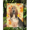 thumbnail image 3 of Carolines Treasures  CK1850GF Fall Leaves Bloodhound Flag Garden Size, 3 of 3
