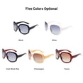 thumbnail image 4 of Mistaha Oversized Eyewear for Women with Strong Light Protection Classic Vintage Large Frame Ladies Shades, 4 of 8