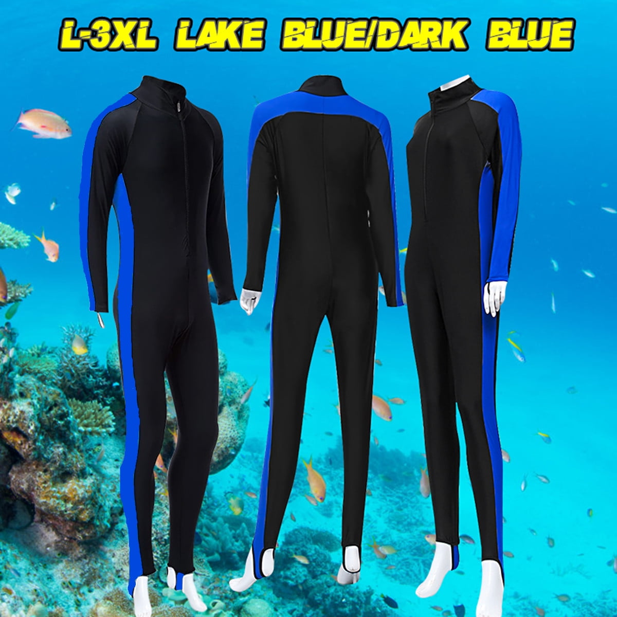 Details about   MEN Diving Suit Male WetSuit Full Body Warm Super Stretch Swim Surf  *US *e 