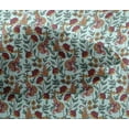 thumbnail image 4 of oneOone Viscose Chiffon Fabric Leaves|Floral & Paisley Block Fabric Prints By Yard 42 Inch Wide, 4 of 4