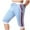 Sky Blue, variant on Mens Gym Shorts Summer Slim Color Block Running Sports Short Casual Elasticated Waist Half Pants Knee Length Athletic Workout Training Shorts with Pockets
