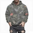 thumbnail image 2 of Maplenight Camo Hoodies for Women Men Maple Leaf Graphic Hooded Sweatshirt Fleece Pullover Sweatshirts Long Sleeve Tops with Pocket, 2 of 6