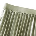 thumbnail image 4 of ShomPort Skirts for Women Lace Long Skirts Elastic High Waist Layered Midi Skirts Elegant Summer A-Line Skirts for Ladies (One Size, Green), 4 of 6