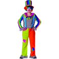 thumbnail image 1 of Disfraz de payaso Dress Up America Jolly para hombre, talla adulto, 1 of 2