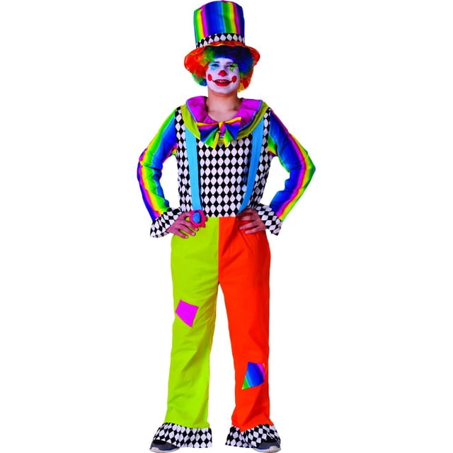 Disfraz de payaso Dress Up America Jolly para hombre, talla adulto