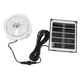 thumbnail image 3 of Luz de Techo Solar LED, Lámpara Solar de Techo Solar Batería de 2000 Mah Ajustable Con panel Solar Para Corredor, 3 of 7