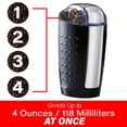 thumbnail image 3 of Molino Café Especias Granos Eléctrico 12 Tazas NEGRO, 3 of 5