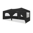 thumbnail image 6 of Kojooin 10'x20' Pop Up Canopy Tent With 6 Sidewalls, Waterproof Outdoor Event Shelter Gazebo Sun Shade, Outdoor Canopy For Parties Beach Camping Commercial, 6 of 6