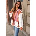 thumbnail image 3 of Cozy and Stylish Quilted Jacket with Textured Fabric and Colorful Patchwork | [ZhiHiMeRi] | (US 8-10)M, 3 of 6