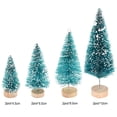 thumbnail image 2 of 8 UDS MINI DELECTORIAS PARA Árboles De NaviDad Con Base De, Árboles De Cepillo De Botella De Seda De Sisal Para Decoración Del Hogar De Fiesta De NaviDad, 2 of 6