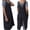 Black, variant on Fiykzur Women's Cross Back Pinafore Apron with Large Pockets Home Kitchen, Restaurant, Coffee house,Cooking Gardening Works