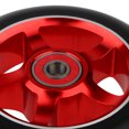 thumbnail image 3 of 1 Par de Ruedas de Scooter Sunnimix Aleación de Aluminio Ligero 100 x 24 mm Rojo, 3 of 8