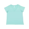 thumbnail image 2 of Normal is Boring - Women's Plus Size V-neck T-Shirt, up to Size 28 - Ohio, 2 of 4