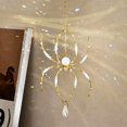 thumbnail image 4 of SMKE Halloween Spider Wind Chime,Acrylic Suncatcher Hanging Ornament,Gothic Art Window Hanging,Shimmering Bead Prism Decor,Spooky Festive Decor,Indoor Outdoor Hanging Piece,Holiday Window Ornament, 4 of 7