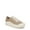 Toasted Taupe Microfiber, variant on Womens Time Off Lace Up Platform Oxfords - Medium & Wide Width