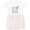 thumbnail image 3 of Inktastic Happy Birthday Papa Girls Toddler Dress, 3 of 5
