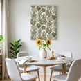 thumbnail image 6 of Ocean Coral Canvas Wall Art for Living Room, Country Rustic Nautical Coastal Sea Beach Green Seaweed Poster Print Painting for Bedroom Office Home Decoration Wall Pictures Prepare To Hang 8"x10", 6 of 9