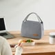 thumbnail image 2 of Moyic Bolsa de almuerzo térmica práctica para picnics y bolsas Bento, bolsas de almuerzo con aislamiento de gran capacidad Mostrada Con Correa+Negro, 2 of 6