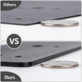 thumbnail image 3 of Fankenuo 2Pcs Straight Steel Flat Plate Mending Plate Connect Bracket ReFixing Plate, 3 of 9
