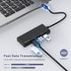 thumbnail image 3 of Hub USB C, divisor USB 3.0 de 4 puertos con transferencia de datos de 5Gbps, divisor USB C para  tipo C,  Pro, , Surface, XPS, unidad flash, HDD móvil, 3 of 8
