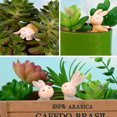 thumbnail image 3 of MasteelfCA 7pcs Gardening Ornaments Micro Landscape Cartoon Rabbits Sculpture Adornment Craft (Random Pattern), 3 of 9