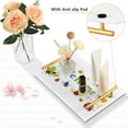 thumbnail image 4 of Ryvnso Ladybugs Welcome Bathroom Tray Vanity Countertop Trays Acrylic Organizer, 4 of 7