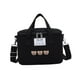 thumbnail image 2 of Bolsas colgantes para mamá, bandolera, organizador de cochecito, bolsa de hombro, bolsa de almuerzo portátil impermeable para juguetes, aperitivos de Negro Hugo carrito de almuerzo, 2 of 7