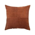 thumbnail image 2 of ZZYuan Big Clearance Boho Decorative Throw Pillow 18x18 Inch for Couch Bed Sofa Farmhouse Fall Home Decor Soft Corduroy Patchwork Textured Terracotta Cushi New!, 2 of 9