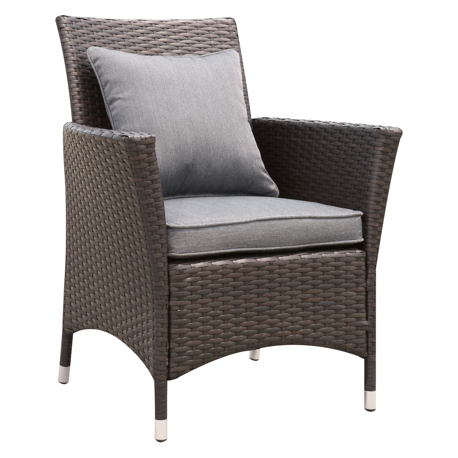 Furniture of America Karrot Contemporary Outdoor Dining Arm Chair - image 2 of 7