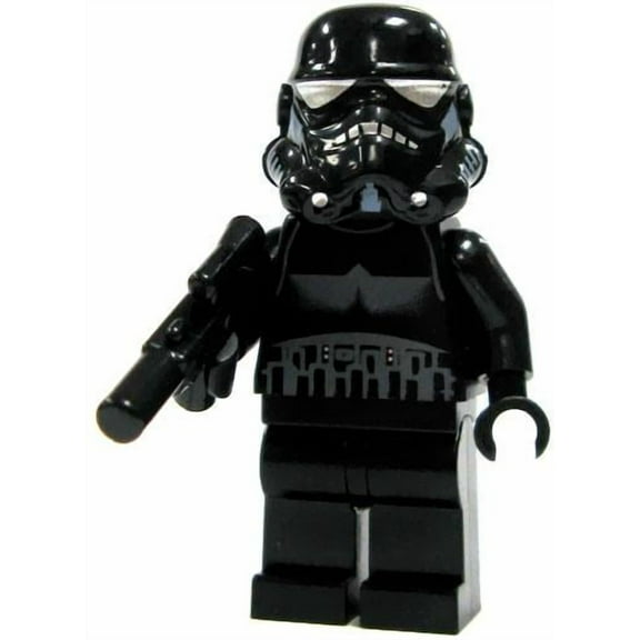LEGO Star Wars Imperial Black Shadow Trooper Minifigure with Blaster From Sets 7664 & 7667