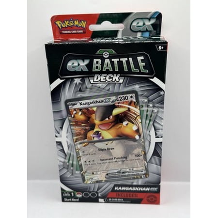 2023 Pokemon ex Battle Deck Hanger Box - Kangaskhan ex on Front