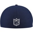 thumbnail image 4 of Men's New Era Navy New England Patriots Checkered Undervisor 59FIFTY Fitted Hat, 4 of 6