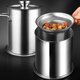 thumbnail image 4 of Grease Container With Strainer, 3l Stainless Steel Cooking Oil Keeper With Lid And Base For Cooking, 4 of 4