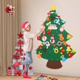 thumbnail image 3 of Jouet Montessori pour bébé, 40 pièces, bricolage, arbre de noël en feutre, planche occupée, cadeau pour garçon et fille, ornement de porte murale, 3 of 4