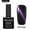 Black, variant on Vadktai 9D Cat Eye Gel Nail Polish with Magnet Galaxy Cateye Chameleon Nail Gel Polish Manicure Soak Off UV Gel DIY Salon Home 8ml