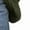 Green, variant on Women'S Oversized Crewneck Sweater Batwing Puff Long Sleeve Cable Slouchy Pullover Jumper Tops Grey S